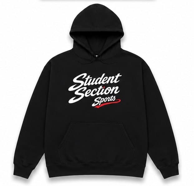 SSS Classic Navy Hoodie — Black